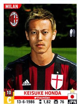 2015-16 Panini Calciatori Stickers #374 Keisuke Honda Front