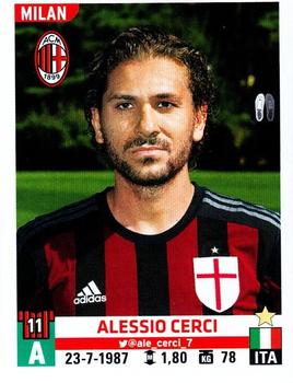 2015-16 Panini Calciatori Stickers #376 Alessio Cerci Front