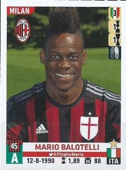 2015-16 Panini Calciatori Stickers #377 Mario Balotelli Front