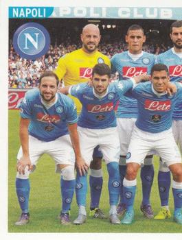 2015-16 Panini Calciatori Stickers #385 Squadra Napoli Front