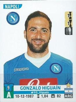2015-16 Panini Calciatori Stickers #408 Gonzalo Higuaín Front