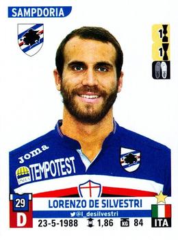 2015-16 Panini Calciatori Stickers #479 Lorenzo De Silvestri Front