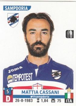 2015-16 Panini Calciatori Stickers #480 Mattia Cassani Front