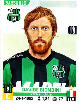 2015-16 Panini Calciatori Stickers #516 Davide Biondini Front