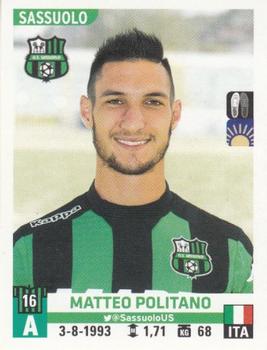 2015-16 Panini Calciatori Stickers #518 Matteo Politano Front