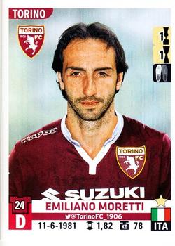 2015-16 Panini Calciatori Stickers #535 Emiliano Moretti Front