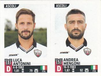 2015-16 Panini Calciatori Stickers #587 Luca Antonini / Andrea Mengoni Front