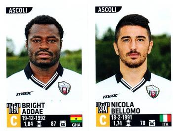 2015-16 Panini Calciatori Stickers #591 Bright Addae / Nicola Bellomo Front