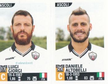 2015-16 Panini Calciatori Stickers #592 Luigi Giorgi / Daniele Altobelli Front