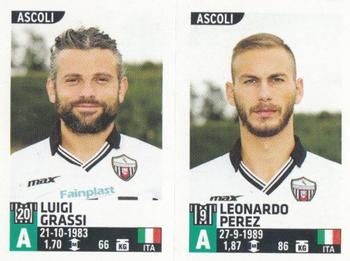 2015-16 Panini Calciatori Stickers #593 Luigi Grassi / Leonardo Perez Front