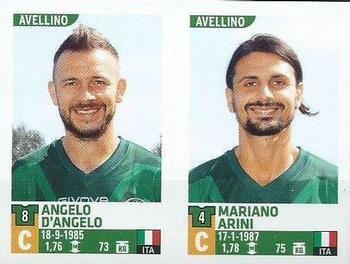 2015-16 Panini Calciatori Stickers #601 Angelo D'Angelo / Mariano Arini Front