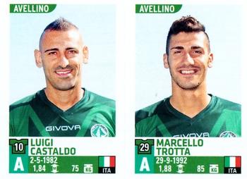 2015-16 Panini Calciatori Stickers #605 Luigi Castaldo / Marcello Trotta Front