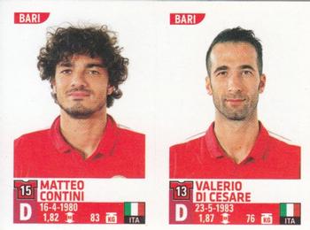 2015-16 Panini Calciatori Stickers #609 Matteo Contini / Valerio Di Cesare Front