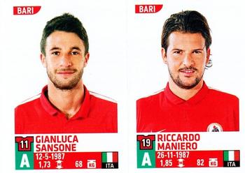 2015-16 Panini Calciatori Stickers #616 Gianluca Sansone / Riccardo Maniero Front