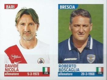 2015-16 Panini Calciatori Stickers #617 Davide Nicola / Roberto Boscaglia Front