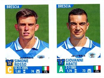 2015-16 Panini Calciatori Stickers #626 Simone Rosso / Giovanni Abate Front