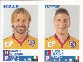 2015-16 Panini Calciatori Stickers #630 Marco Storari / Alessio Cragno Front