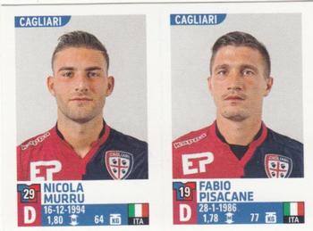 2015-16 Panini Calciatori Stickers #632 Nicola Murru / Fabio Pisacane Front