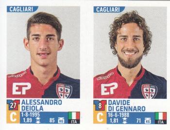 2015-16 Panini Calciatori Stickers #635 Alessandro Deiola / Davide Di Gennaro Front