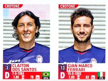 2015-16 Panini Calciatori Stickers #664 Claiton Dos Santos / Gian Marco Ferrari Front