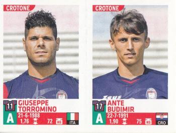 2015-16 Panini Calciatori Stickers #671 Giuseppe Torromino / Ante Budimir Front