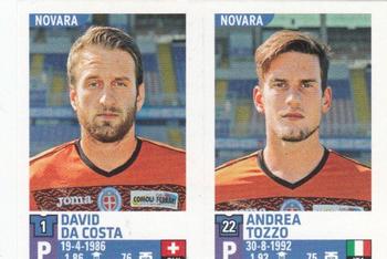 2015-16 Panini Calciatori Stickers #707 David Da Costa / Andrea Tozzo Front