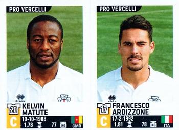 2015-16 Panini Calciatori Stickers #744 Kelvin Matute / Francesco Ardizzone Front