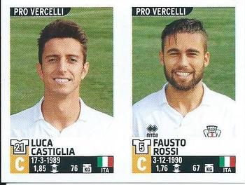 2015-16 Panini Calciatori Stickers #745 Luca Castiglia / Fausto Rossi Front