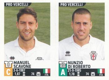 2015-16 Panini Calciatori Stickers #746 Manuel Scavone / Nunzio Di Roberto Front