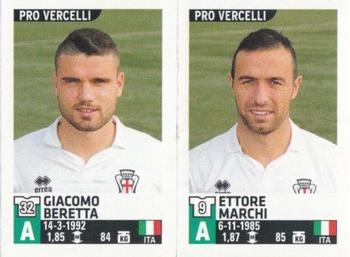 2015-16 Panini Calciatori Stickers #748 Giacomo Beretta / Ettore Marchi Front