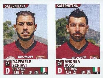 2015-16 Panini Calciatori Stickers #754 Raffaele Schiavi / Andrea Rossi Front