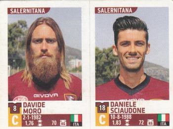2015-16 Panini Calciatori Stickers #756 Davide Moro / Daniele Sciaudone Front