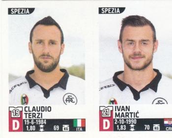 2015-16 Panini Calciatori Stickers #763 Claudio Terzi / Ivan Martić Front