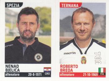 2015-16 Panini Calciatori Stickers #771 Nenad Bjelica / Roberto Breda Front