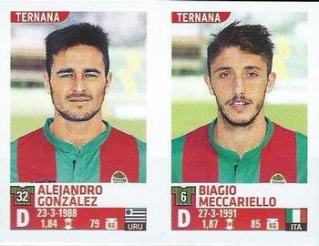 2015-16 Panini Calciatori Stickers #775 Alejandro González / Biagio Meccariello Front