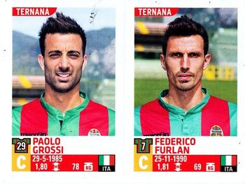 2015-16 Panini Calciatori Stickers #780 Paolo Grossi / Federico Furlan Front
