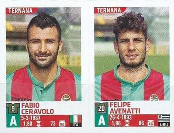 2015-16 Panini Calciatori Stickers #781 Fabio Ceravolo / Felipe Avenatti Front