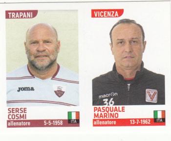 2015-16 Panini Calciatori Stickers #793 Serse Cosmi / Pasquale Marino Front