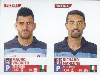 2015-16 Panini Calciatori Stickers #795 Mauro Vigorito / Richard Marcone Front