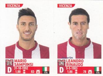 2015-16 Panini Calciatori Stickers #798 Mario Sampirisi / Leandro Rinaudo Front
