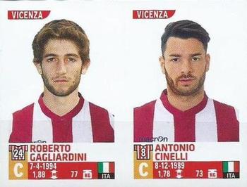 2015-16 Panini Calciatori Stickers #800 Roberto Gagliardini / Antonio Cinelli Front