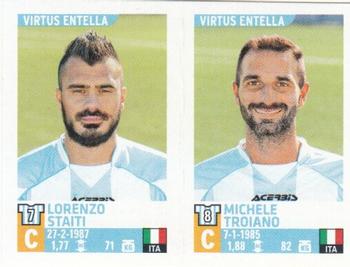 2015-16 Panini Calciatori Stickers #810 Lorenzo Staiti / Michele Troiano Front