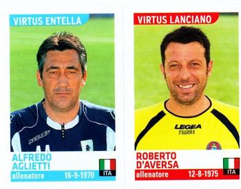 2015-16 Panini Calciatori Stickers #815 Alfredo Aglietti / Roberto D'Aversa Front