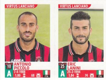 2015-16 Panini Calciatori Stickers #824 Antonio Piccolo / Eric Lanini Front