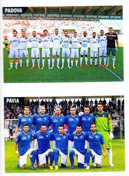2015-16 Panini Calciatori Stickers #835 Squadra Padova / Squadra Pavia Front