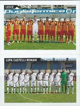 2015-16 Panini Calciatori Stickers #862 Squadra Lecce / Squadra Lupa Castelli Romani Front