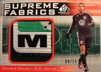2011 SP Game Used - Supreme Fabrics #SF-CD Charlie Davies Front