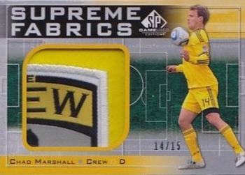 2011 SP Game Used - Supreme Fabrics #SF-CM Chad Marshall Front