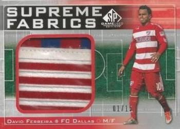 2011 SP Game Used - Supreme Fabrics #SF-DF David Ferreira Front