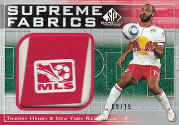 2011 SP Game Used - Supreme Fabrics #SF-HE Thierry Henry Front